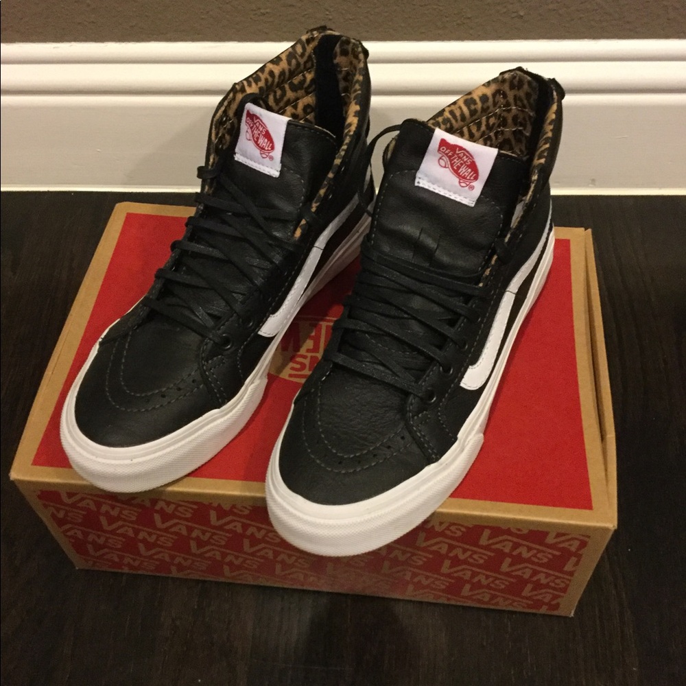 Women’s Black Hightop Vans